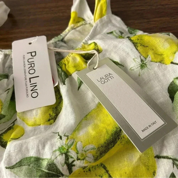 Lemon Print Sleeveless Top - Picture 5 of 10